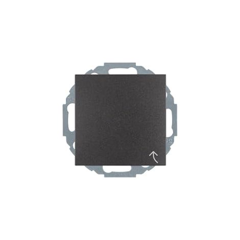 Hager 47441606 placa de pared y cubierta de interruptor Antracita