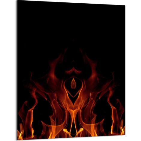 Glasschneidebrett 40x52 Feuer (1/5)