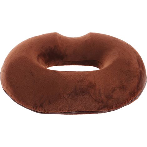Coussin Ergonomique - Forme En Cœur - Mousse Mémoire De Forme - Pour Douleur Sacro-Coccygienne - Siège Bureau Voiture Avion - 1 Pièce (1/5)