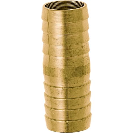 GEKA – Raccord de tuyau 3/4 pouce x 1/2 pouce – Laiton, diamètres intérieurs 19 x 13 mm, longueur 55 mm