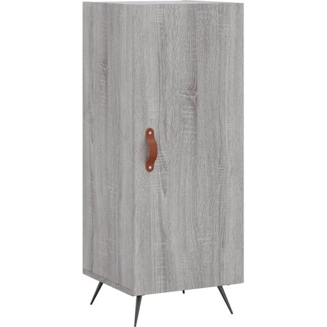 Maison Exclusive - Buffet Sonoma gris 34,5x34x90 cm Bois d'ingénierie (1/5)