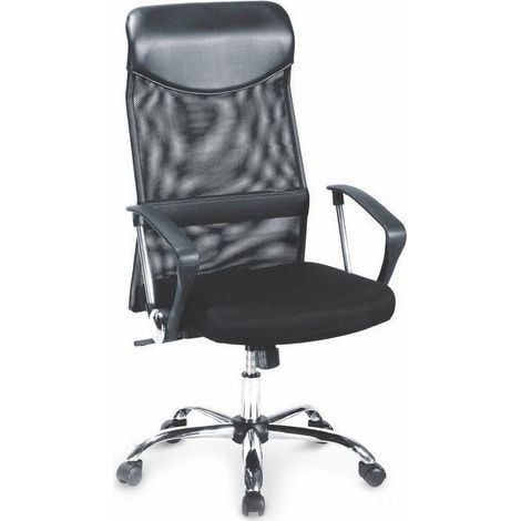 Silla de oficina Houston 429, Negro, 110x61x63cm, Con reposabrazos, Con ruedas, Mecanismo de la silla: Inclinación (1/3)
