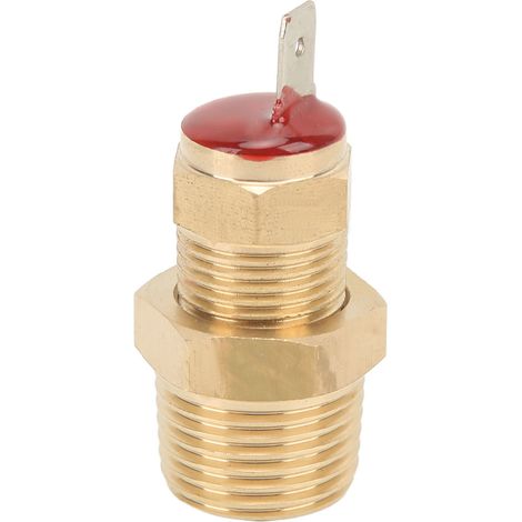 Ventilateur électrique Thermostat Interrupteur Température 185-175°F Sonde Thermo Sensor 3/8-18 NPT Refroidissement Moteur (1/5)