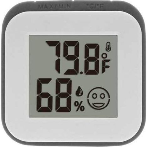 Thermomètre numérique - Thermomètre d'ambiance - Hygromètre d'ambiance - Instruments météorologiques - Aimant thermique numérique (1/4)