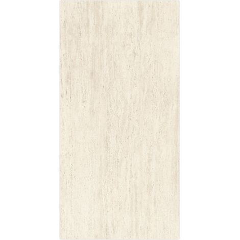 Carrelage effet Travertin Blanc Vein Cut 240x120x0,9 cm Mat Neravio - Mur intérieur (vendu par carton de 2,88 m²) - RO'MA CARRELAGE