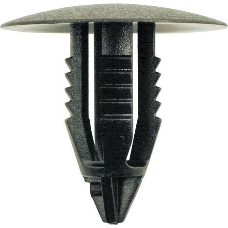 Agrafes pour fixation de pare-chocs, noir pour Volvo, pack de 50 (1/2)