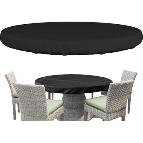 Nappe ajustable Genérico, protection imperméable réutilisable, pour table de camping et de pique-nique – Utilisation extérieure : plage, camping, barbecue, salle à manger, patio, balcon. (1/5)