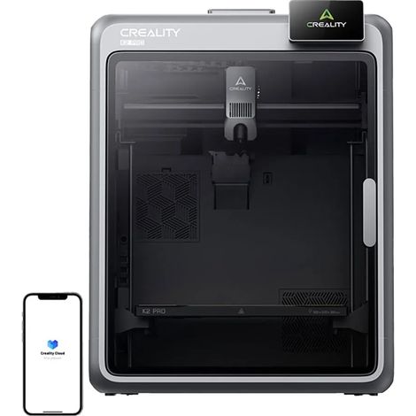 3D-Drucker Creality k2 pro Bauvolumen 300x300x300 mm Geschwindigkeit 600 mm/s (1/3)