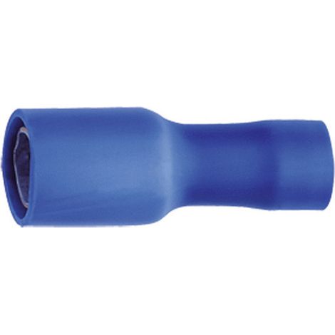 Klauke 930 Rundsteckhülse  1.50 mm² 2.50 mm² Stift-Ø: 5 mm Vollisoliert Blau 1 St.