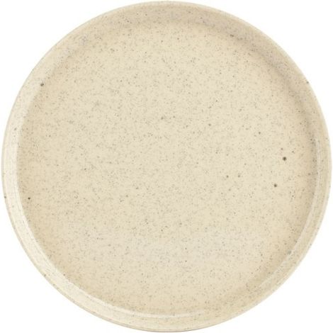 Assiette Plate Blush Vanille Design Raffiné, Porcelaine Fine Et Robuste - Fine Dining Living