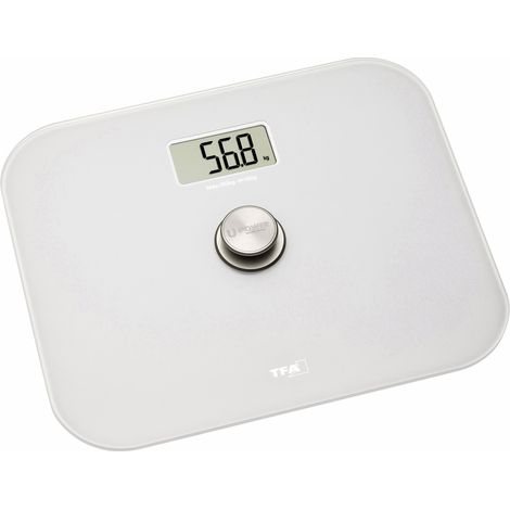 TFA Dostmann ECO STEP Personenwaage 50.1014.02 digital Wägebereich (max.)=150 kg Weiß