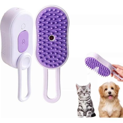 Peigne démêlant Celery Pet Spritz, peigne de toilettage Puffease Spritz pour chats et chiens (1/5)