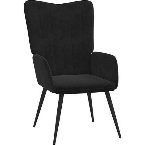 Maison Exclusive - Relaxsessel Schwarz Samt