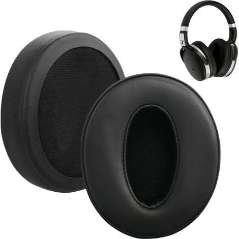 paio di cuscinetti auricolari per cuffie Sennheiser HD4.50, HD4.50BT, HD 4.50BTNC, HD4.50SE, HD350BT, HD300, HD4.40BT, HD4.30G, HD4.20S, HD458BT, HD450, HD 450BT, HD400S, con schiuma isolante acustica (1/5)