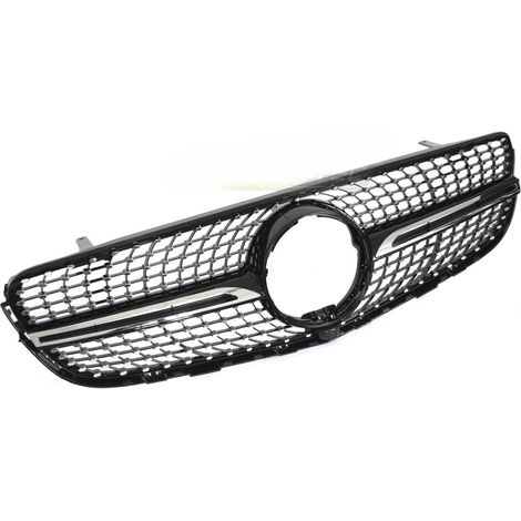 Grille calandre Mercedes GLC X253/C253 de 2016 a 2018 Noir Chrome-42707018 (1/4)