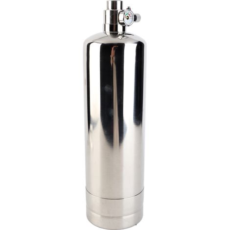 Kits de système de générateur de CO2 d'aquarium, cylindre en acier inoxydable, ensemble de réacteur de dioxyde de carbone pour plantes (1/5)