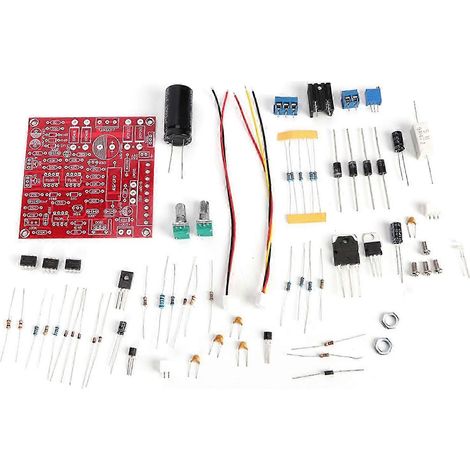 Gleichspannungsregler 0-30V 2mA-3A, DIY-Bausatz, stabilisiertes Modul, stufenlos einstellbares Netzteil, elektronische Bauteile für die Montage, präzise geregelte Stromquelle. (1/4)