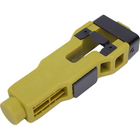 Outil de verrouillage de porte, poignée ergonomique, tête de guidage précise antidérapante, mortaise. (1/5)