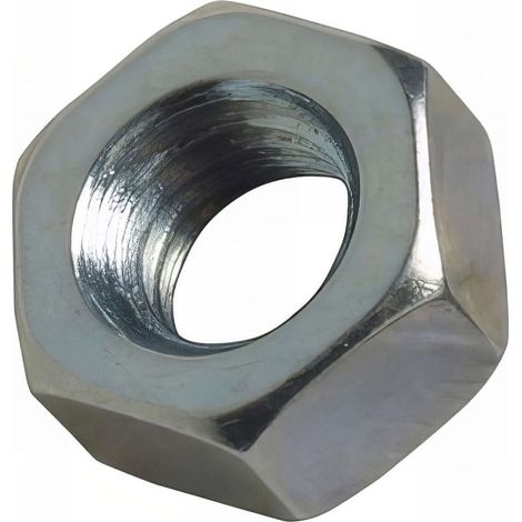 100 écrous acier zingué M20 - ECR8M20Z - Alsafix