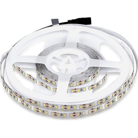 LED-Streifen V-TAC SMD3528 600 LEDs IP20 8 W/m VT-3528 120-IP20 4000 K 800 lm (1/5)