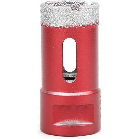 Trépan diamant brasé 28mm pour carrelage céramique, pierre et béton - scie cloche à découper (1/5)