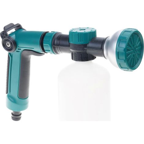 Foam Sprinkler Water Sprinkler Manual Tool Hand Pressure Sprinkler for Pet Shower Car Detailing Washing Home Car Washer Multicolor (1/5)