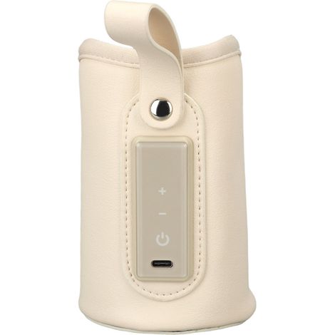 1 manchon chauffe-biberon, avec écran LCD, réglage de la température, port USB, compatible prise UE (1/5)