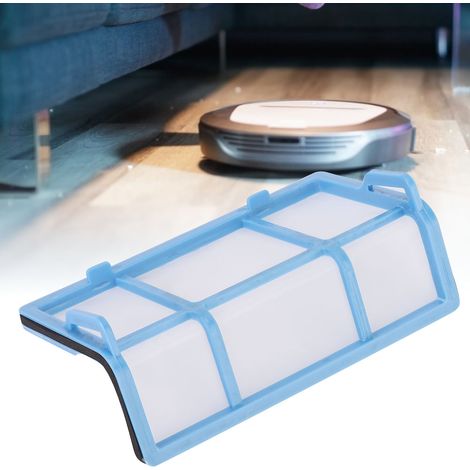 Ortviai Filtre HEPA Principal pour Aspirateur Robot iLife V5, V5s, V3, V3s, V5pro, V50, V55, X5 – Blanc et Bleu (1/3)