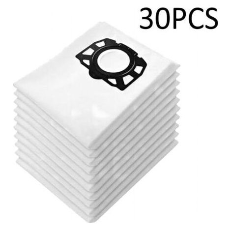 BARKBUSTERS Lot de 30 Sacs pour Aspirateur Karcher wd4 wd5 wd6 mv4 mv5 mv6 Sac d'aspirateur lavable (1/5)