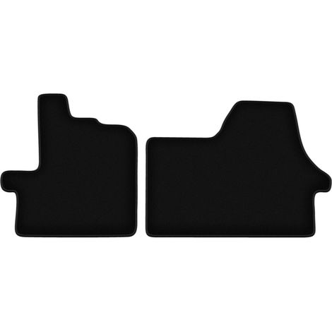 BASIC schwarze Veloursmatten für: Peugeot Boxer III Kastenwagen (2014 - )