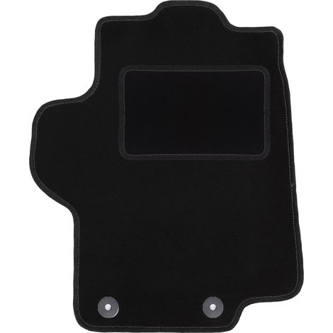 Fahrermatte schwarz für: Peugeot 1007 Minivan (2004-2009)