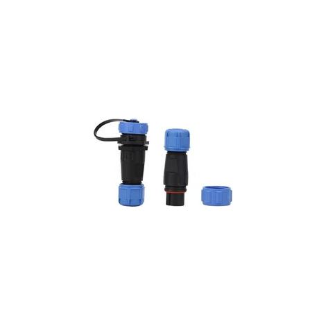 SP13 4 Pin Connecteur Étanche Aviation Circulaire 5A Mâle Femelle Câble Fiche Panneau Montage Socket pour Application De Lumière D'alimentation Extérieure (1/4)