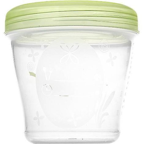 3 Systme De Conservation Du Lait Maternel, Pots De Conservation150 Ml, Couvercles Vissables Et Adaptateur (1/5)