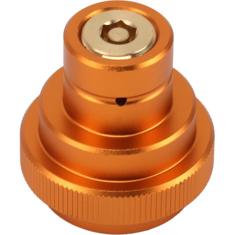 Adaptateur CO2 rapide amélioré pour machine à eau pétillante, accessoire de recharge valve soda maker, raccordement rapide bouteille CO2 TR21 4 jaune (1/5)