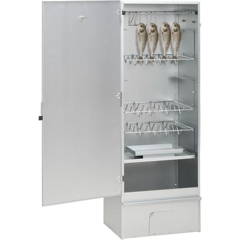 Maison Exclusive - Forno Affumicatore BBQ Generatore Fumo Freddo Acciaio Zincato