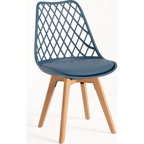 Packs Sillas Comedor - Pack 2 Sillas Mima - Azul Petróleo (1/5)