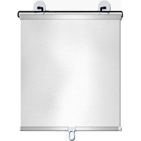 Rideaux rétractables pour pare-brise – Protection UV – Installation facile avec ventouses – Taille 50x125 cm en PVC (1/5)