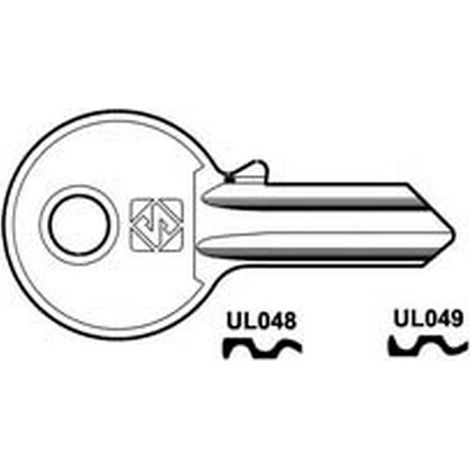 20PZ CHIAVI PER CILINDRI UNIVERSAL 3 SPINE GRANDI - UL048 DX