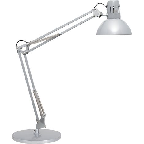MAUL, Lampe de table à diodes LED MAULstudy, avec pied, argent (1/2)
