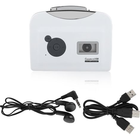 Convertisseur Audio Portable Cassette vers MP3 avec Lecteur USB et Capture Musicale (1/5)