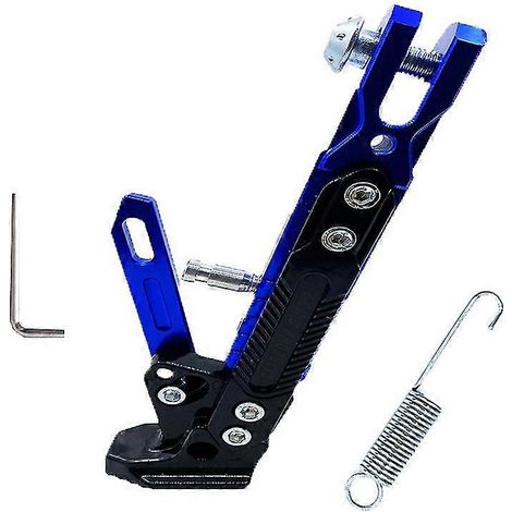 Support de moto universel réglable antidrapant moto supports latraux moto accessoires pied bquille ct support moteur - Bleu Autres pièce de rechange (1/5)