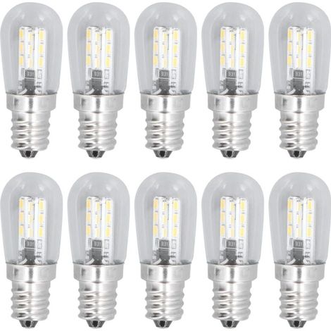 10 pièces LED E12 ampoule verre petit plafonnier ampoule 500LM applique ampoule pour chambre bureau 220V (1/5)