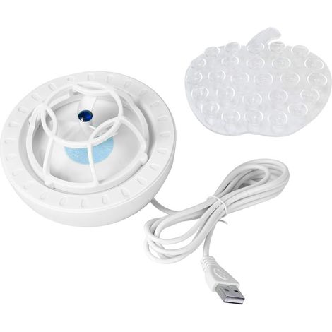 Lave-vaisselle Ultrason - 1 Unité - ABS - Nettoyage USB Portable - Voyage Maison Dormoir - Bleu (1/5)