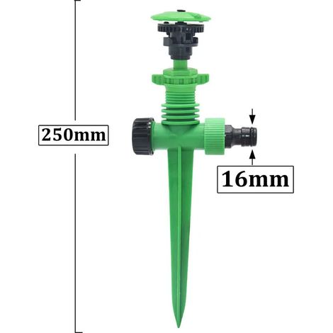 (B) Buses d'arrosage automatiques à jet rotatif, filetage mâle 1/2", pour l'irrigation de jardins, pelouses, serres et exploitations agricoles. (1/5)