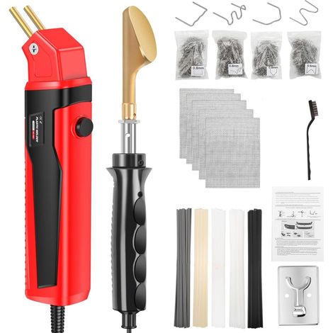 Kit doutils de soudage plastique 5 en 1 pour la rparation des fissures avec large (1/5)