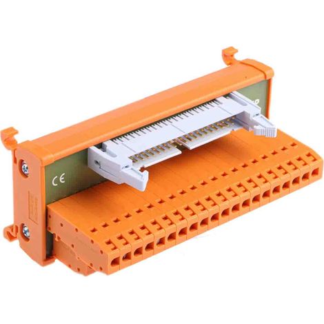Module d'interface HE10 40 Contacts, Mâle, Montage sur Rail DIN ( Prix pour 1 ) (1/5)