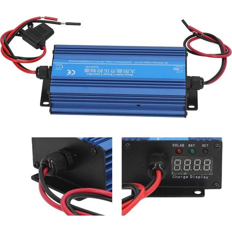 Contrôleur Charge Solaire MPPT Boost 600W 48V-72V pour Batterie Panneau Solaire Régulateur Chargeur Énergie Renouvelable (1/5)