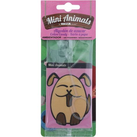 Désodorisant voiture, barbe à papa - Collection Mini Animals, Ibiza Scents