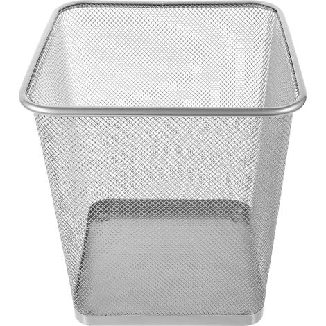 robuste en fer avec grille métallique aérée et carrée pour