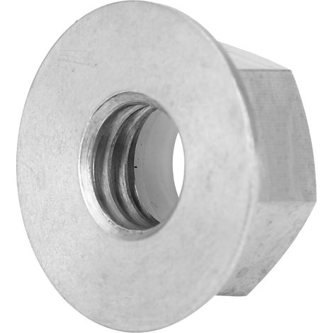 1pc Collierette en Titane M5 M6 M8 M10 M14 pour Bicyclette et Motocyclette, Écrou à Bride en Alliage Léger (M8X1.25) (1/4)